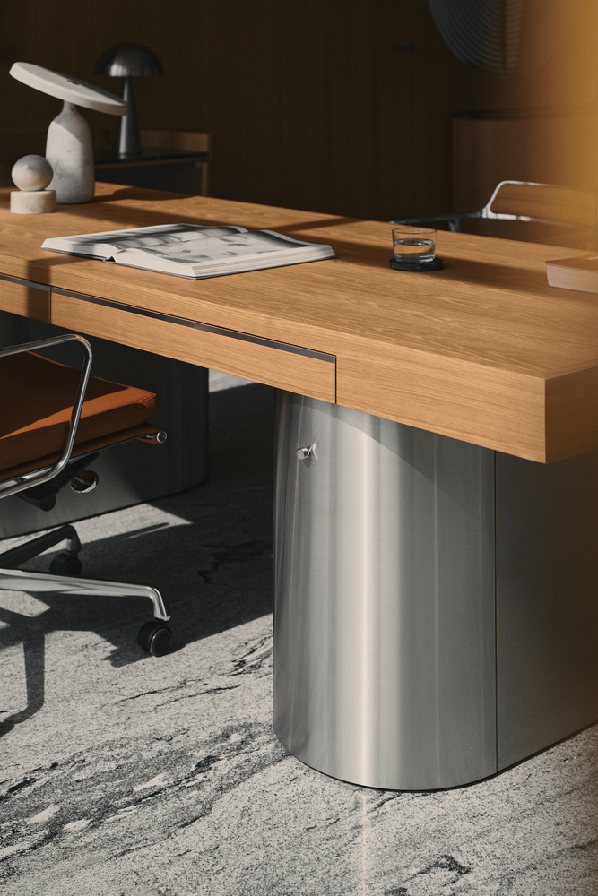 рабочий стол с толстой столешницей Pracownia – The Workshop