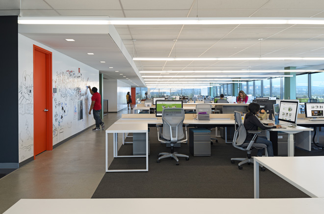 Новый офис компании «Evernote» в Силиконовой Долине