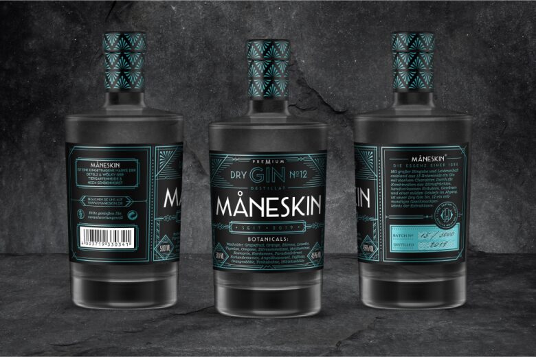 три флакона Måneskin