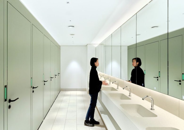 туалетная комната для женщин Eurostar UK Terminal