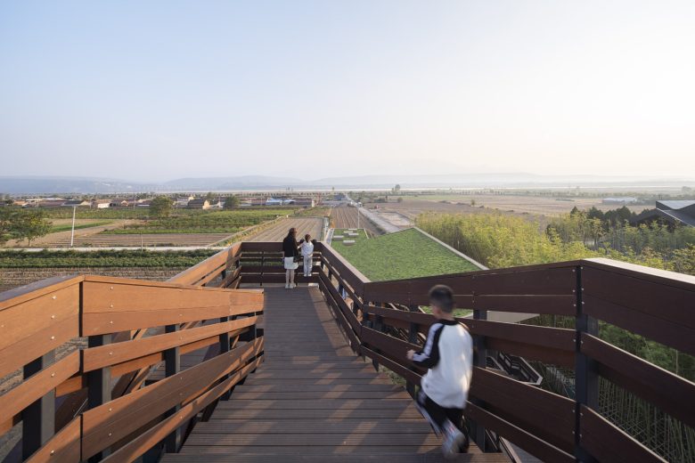 уличная лестница Revitalization of The Relic Site of Yongle Palace