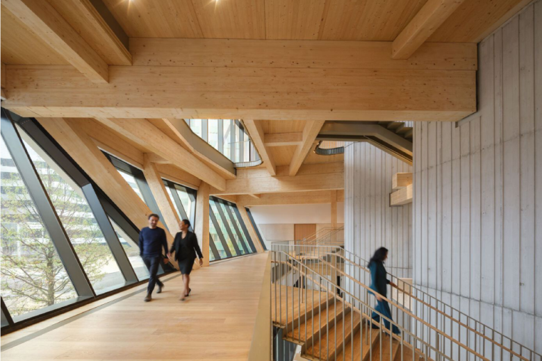 верхний этаж у лестницы в David Rubenstein