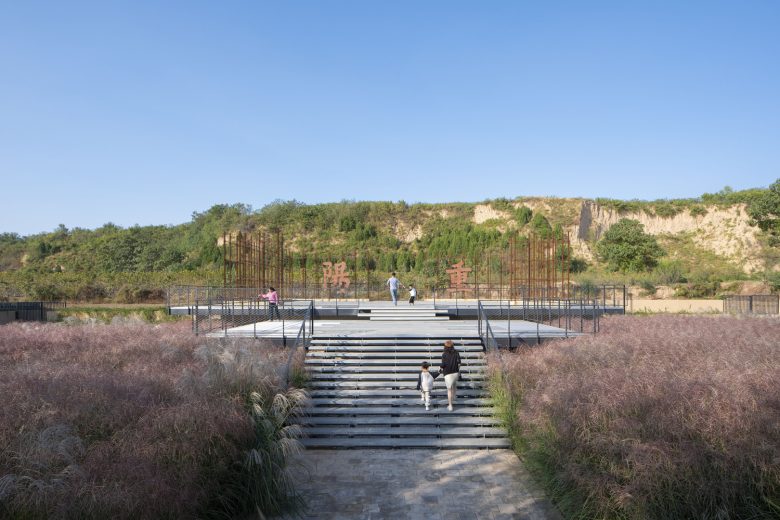 вход на открытую площадку Revitalization of The Relic Site of Yongle Palace