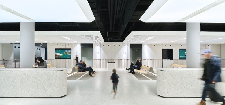 вход в зону ожидания Eurostar UK Terminal