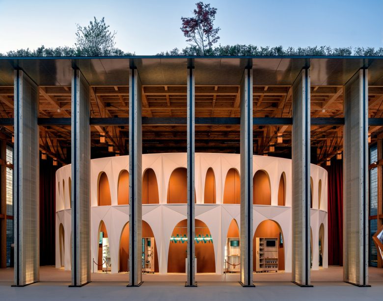 входная зона Pavilion for Expo 2025 Osaka