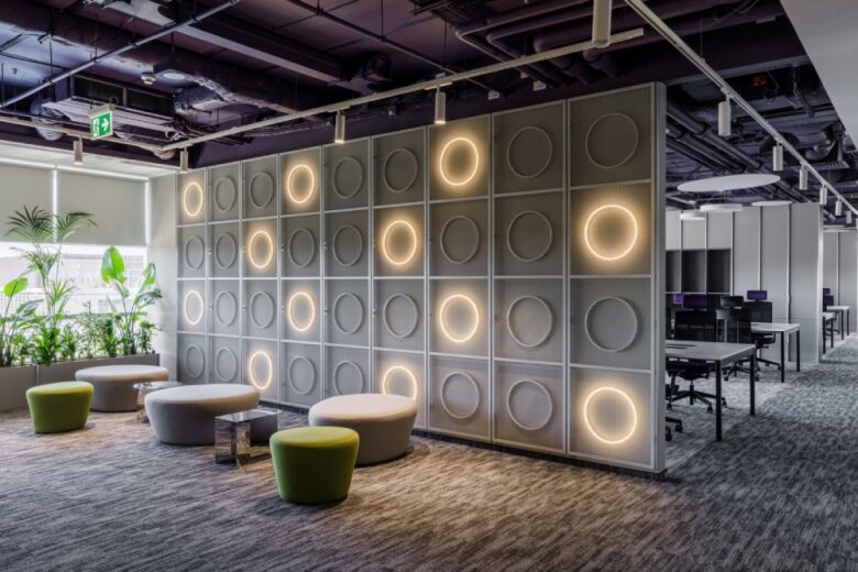 входная зона с пуфиками K2 Design Lab