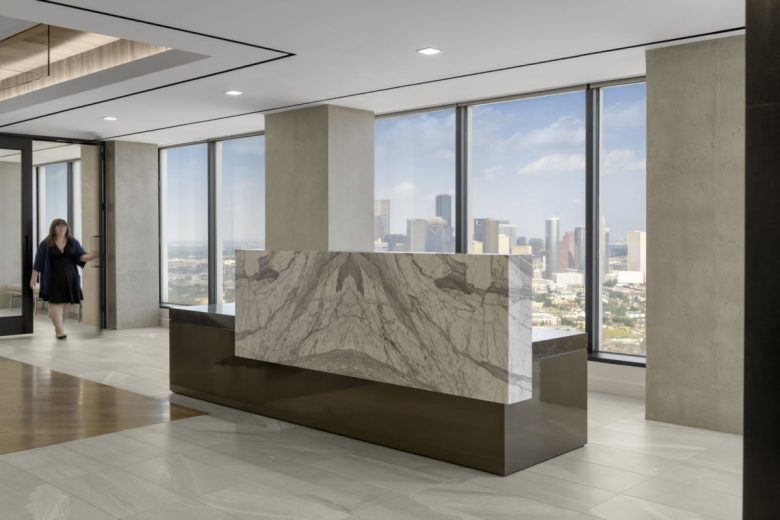 входная зона ресепшн Musket Corporation