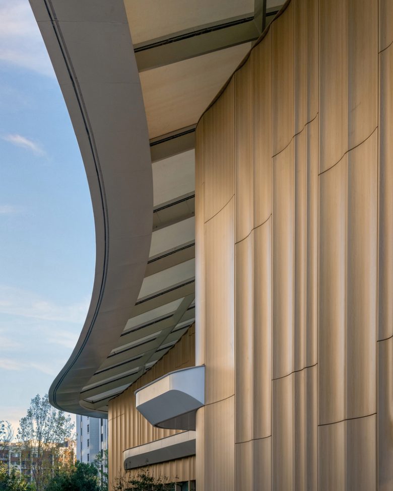 вид на фасад Activity Center of Taikang Community Yan Garden