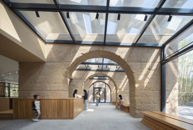 вид на разные залы Revitalization of The Relic Site of Yongle Palace