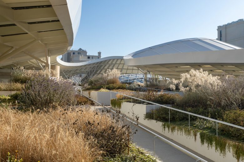 вид на всю крышу Activity Center of Taikang Community Yan Garden
