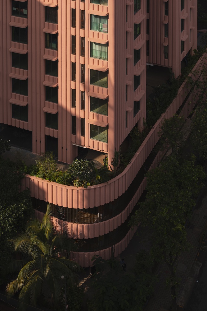 вид на здание сверху Satguru’s Rendezvous