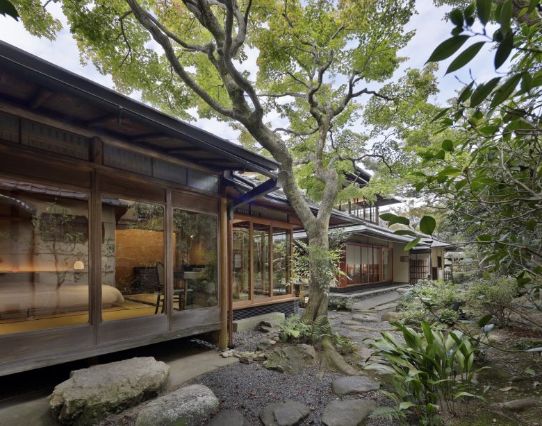 вид у номеров на улице Hotel VMG Villa Kyoto