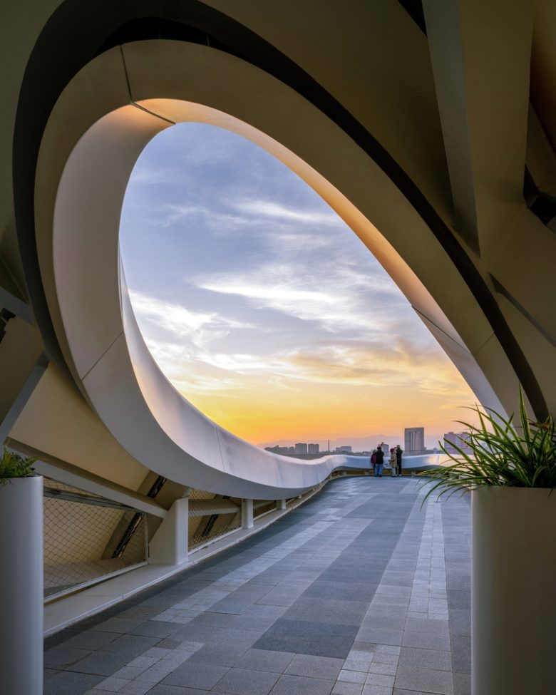 выход на смотровую площадку Activity Center of Taikang Community Yan Garden