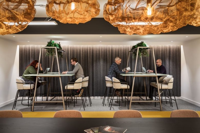 высокие рабочие столы William Grant & Sons Offices