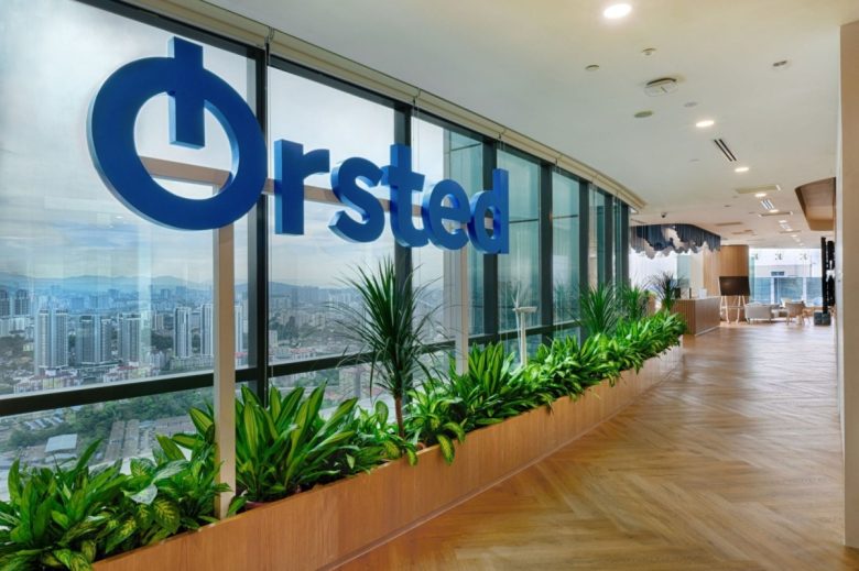 вывеска Ørsted Offices