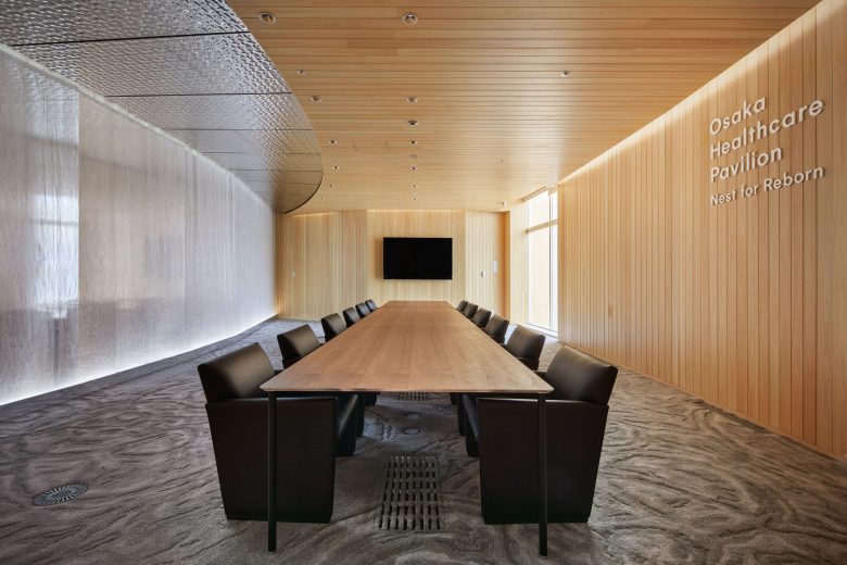 зал совещаний Healthcare Pavilion Nest for Reborn at Osaka Expo 2025