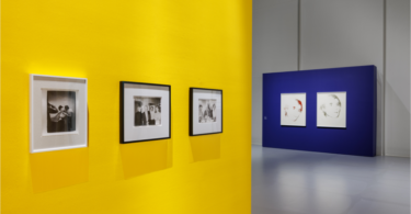 желтый зал с картинами в Andy Warhol