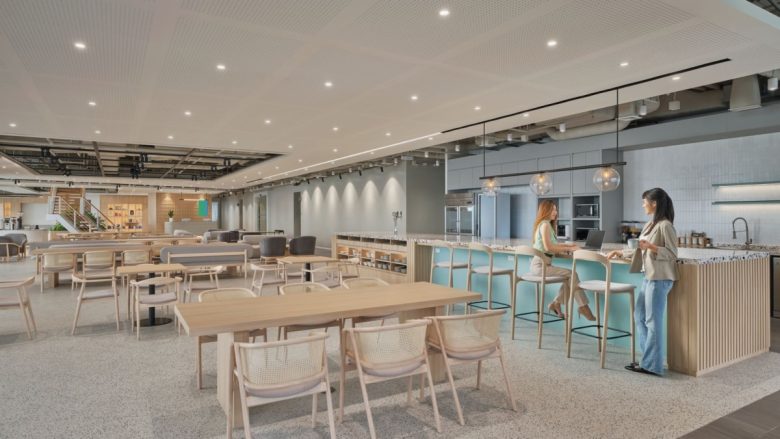 зона кафе LINE MAN Wongnai Offices