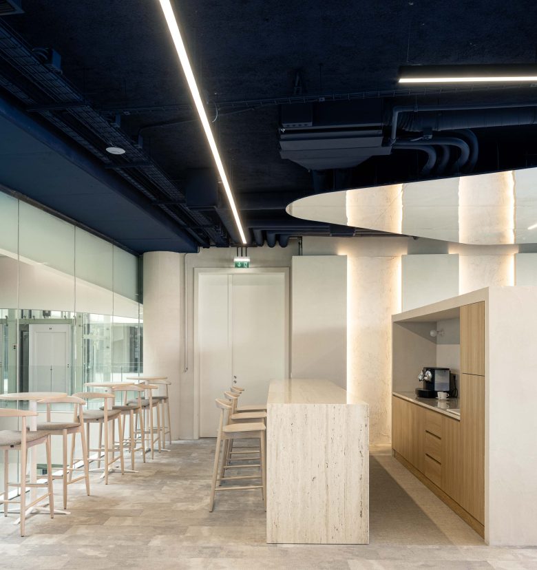 зона кухни Oporto MAZARS offices