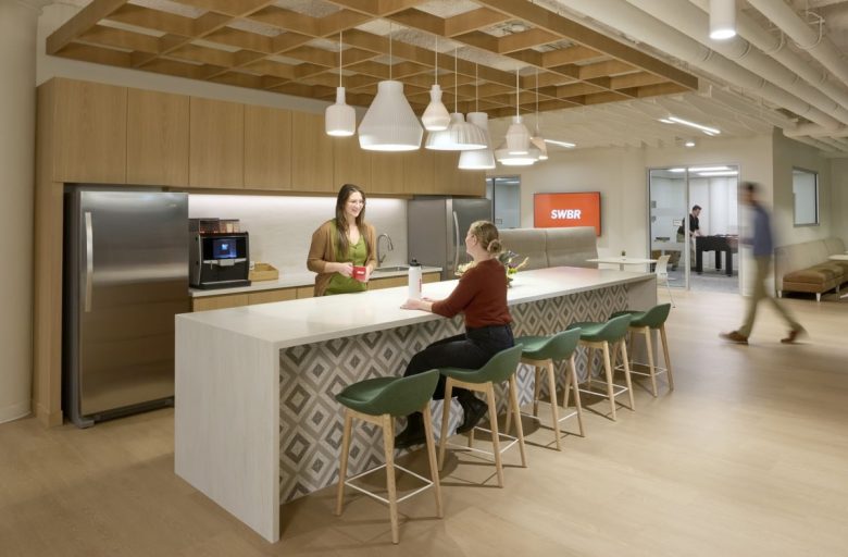 зона кухни SWBR’s new offices