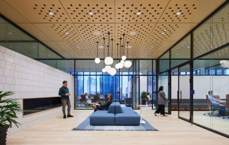 зона отдыха Perkins&Will’s Confidential Firm Offices