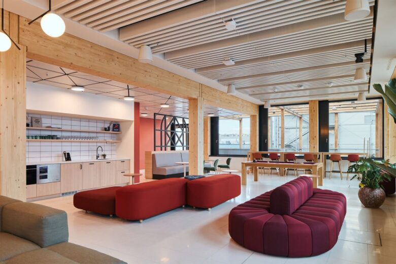 зона отдыха IT-компании в Сан-Франциско