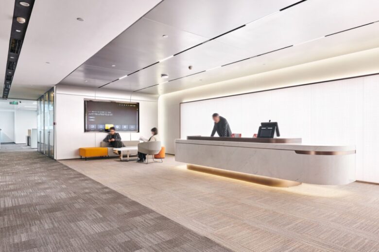 зона ресепшн China Merchants Securities Office