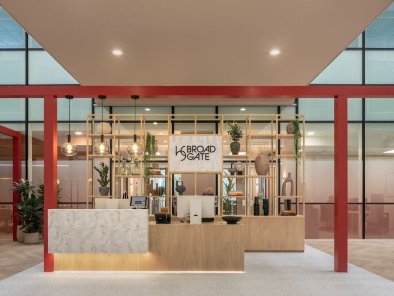 зона ресепшн Orega Broad Gate Offices