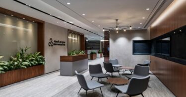 зона ресепшн TECOM DKP Management Office
