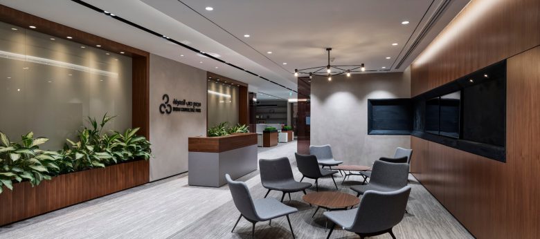 зона ресепшн TECOM DKP Management Office